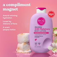 eos Shea Better Body Lotion- Vanilla Cashmere, 24-Hour Moisture, 16 fl oz