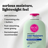 eos Shea Better Body Lotion- Vanilla Cashmere, 24-Hour Moisture, 16 fl oz