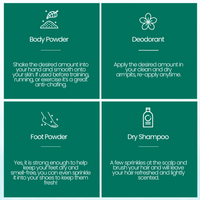 Natural Body & Deodorant Powder (2-Pack)-4