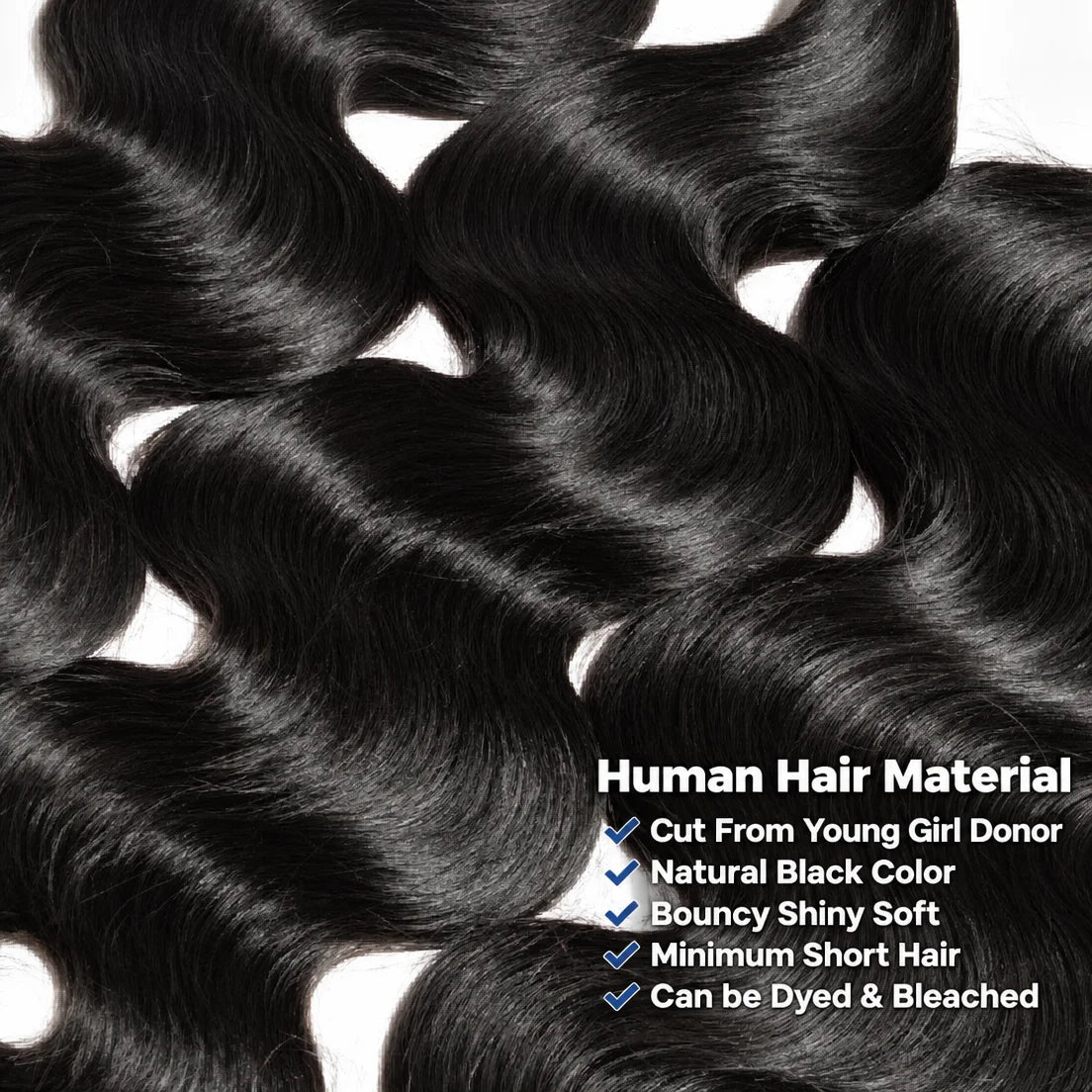Virgin Hair Extensions – 12A Grade Raw Vietnamese