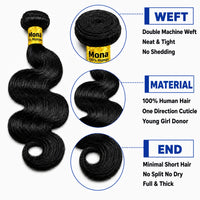 Virgin Hair Extensions – 12A Grade Raw Vietnamese