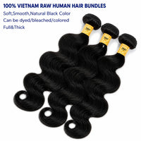 Virgin Hair Extensions – 12A Grade Raw Vietnamese