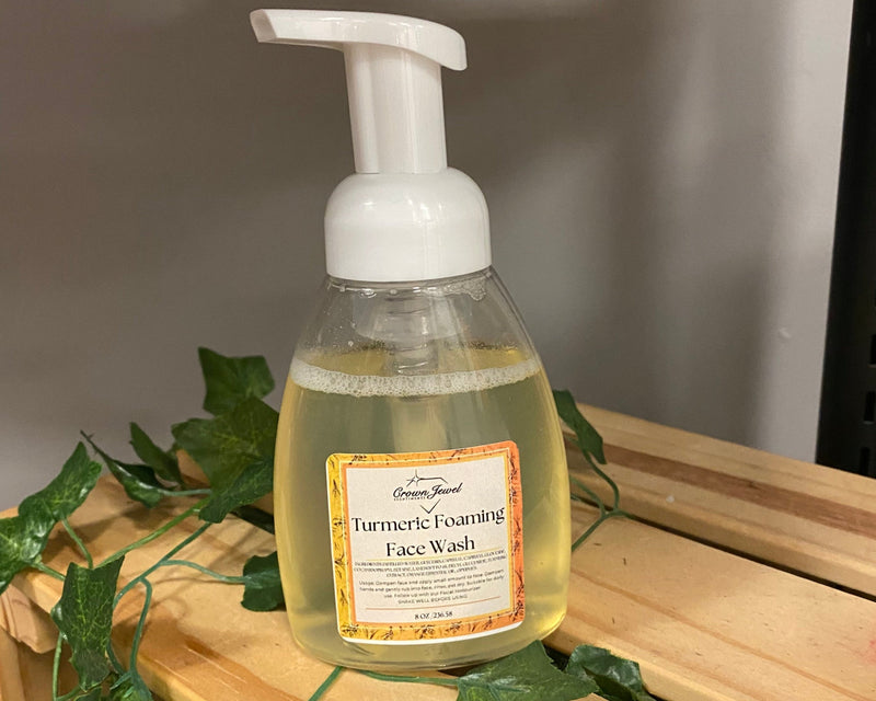 Foaming Turmeric Facial Cleanser-0