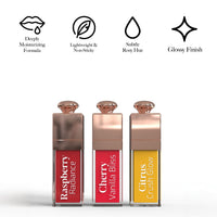 Nourishing Lip Oil Trio – 3 Flavors