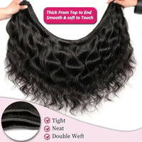 Body Wave Human Hair Bundles – 42 Inch 12A Brazilian Virgin