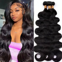 Body Wave Human Hair Bundles – 42 Inch 12A Brazilian Virgin