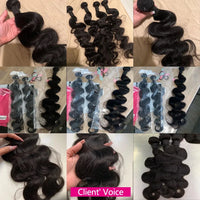 Body Wave Human Hair Bundles – 12A Brazilian Virgin