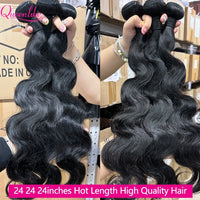 Body Wave Human Hair Bundles – 12A Brazilian Virgin