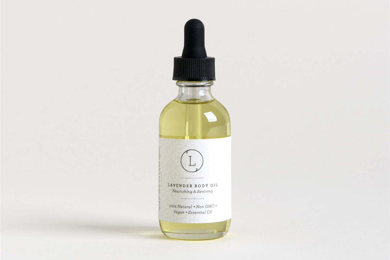 Lavender Body Oil – Natural Moisturizing Bath & Massage Oil