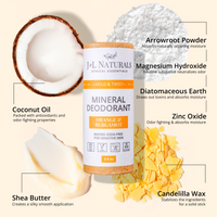 Natural Mineral Deodorant – Aluminum & Baking Soda Free