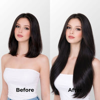 I-Tip Hair Extensions – Natural Black (1B)